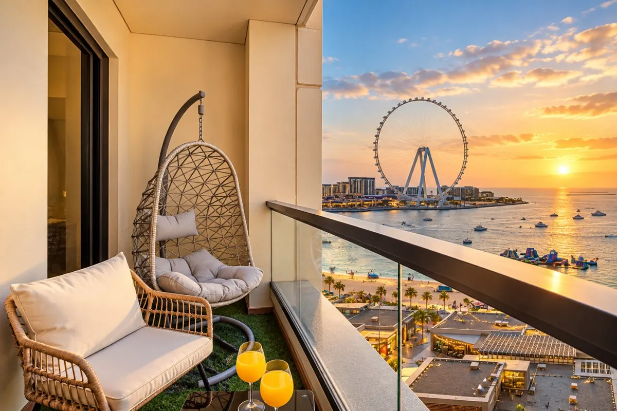 Dubai Marina Getaway | Beach Access & Iconic Views