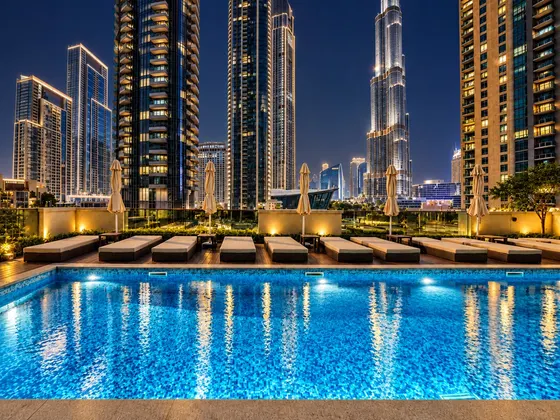 Expansive 7-Bed Apartment Overlooking Burj & Fountains