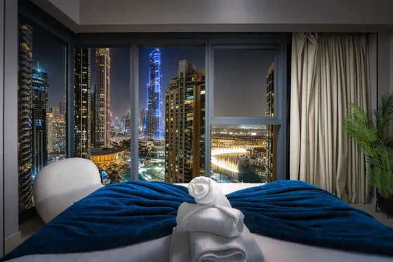 Expansive 7-Bed Apartment Overlooking Burj & Fountains