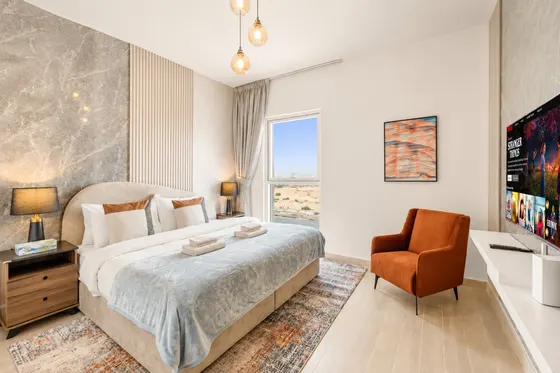 Desert Key 2BR Spacious Apt – Ferrari World & Yas Mall