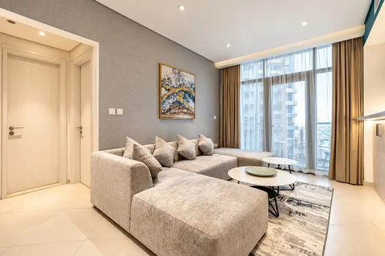 Modern 1BR Paradise - Beach & Infinity Pool Access