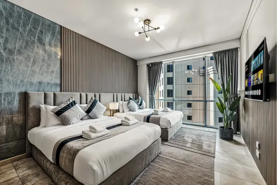 JBR Grande Living - Stunning Sea View, Pool & Gym