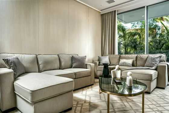 FIVE Palm Apt | Garden View + Pool/Beach Access