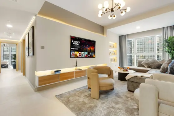Desert Key | Luxe 3BR + Maid in Radiant Boulevard