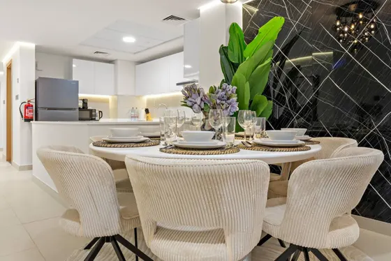 Desert Key | Luxe 3BR + Maid in Radiant Boulevard