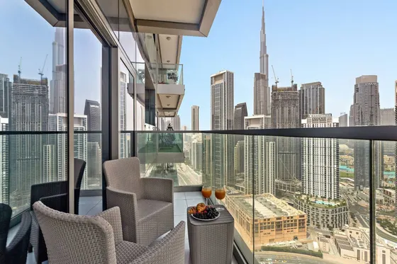 Picture-Perfect Infinity Pool w/ Burj Views