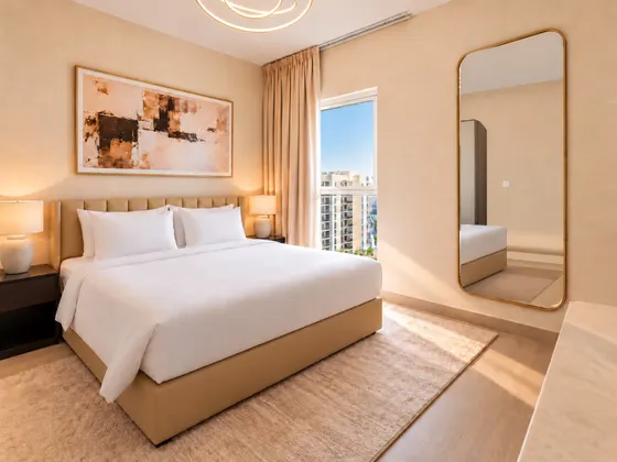 Desert Key Modern 2BR Stay – Yas Mall & Ferrari