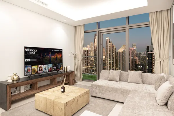 Modern High-Rise Escape - Infinity Pool /Burj View