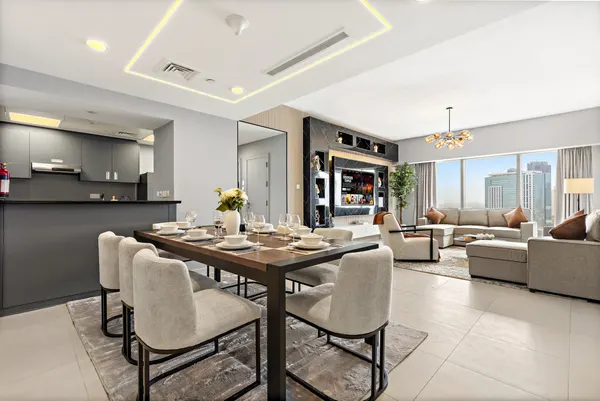 Elevate Your Stay: Scenic Views, Pool & Gym Access