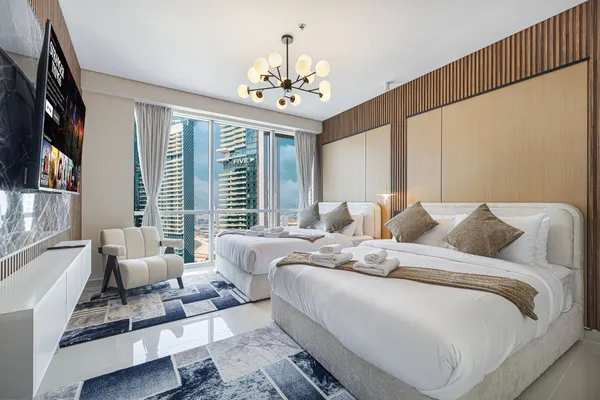 JBR Luxe Seaviews w/ Alfa Gaming Set: Pool & Gym