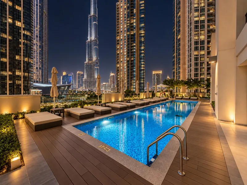 Expansive 7-Bed Apartment Overlooking Burj & Fountains