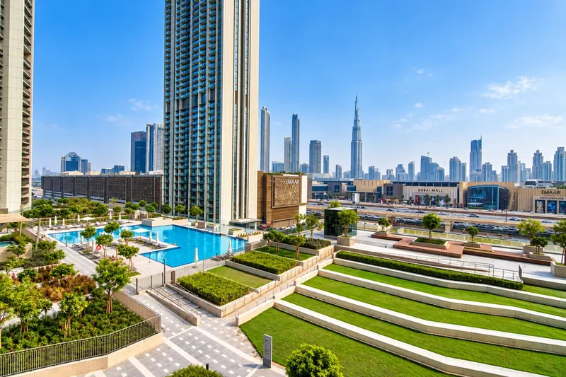 High Floor, Burj/Fountain View, Massive Patio