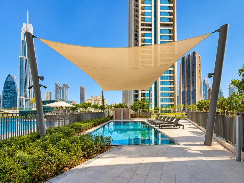 High Floor, Burj/Fountain View, Massive Patio