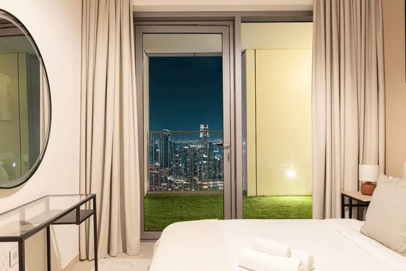 High Floor, Burj/Fountain View, Massive Patio