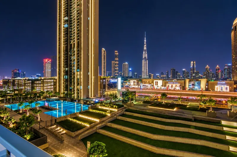 High Floor, Burj/Fountain View, Massive Patio