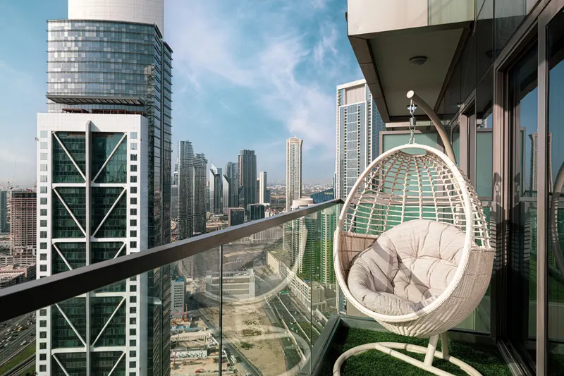 Breathtaking Infinity Pool With Burj Khalifa Views