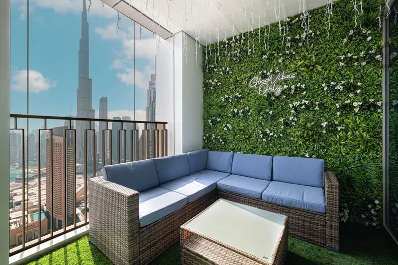 Elevated Living, Burj/Fountain View - Large Patio