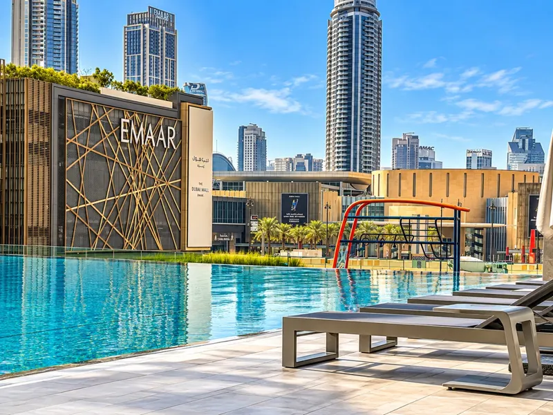 Elevated Living, Burj/Fountain View - Large Patio
