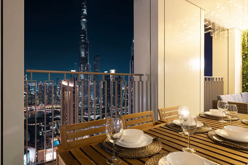 Elevated Living, Burj/Fountain View - Large Patio