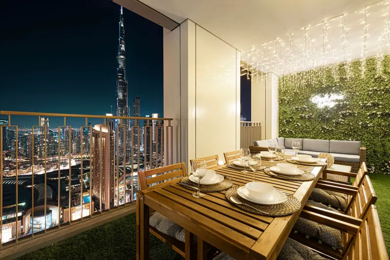 Elevated Living, Burj/Fountain View - Large Patio