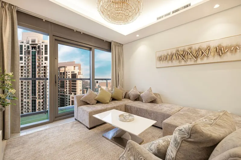 Expansive Private Patio-Infinity Pool/Burj Khalifa