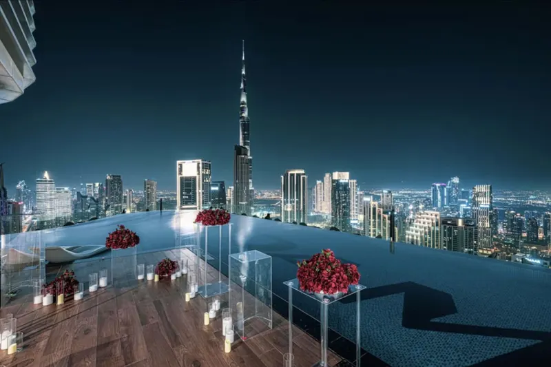 Stunning 2BR w/ Seaview- Infinity Pool & Burj View