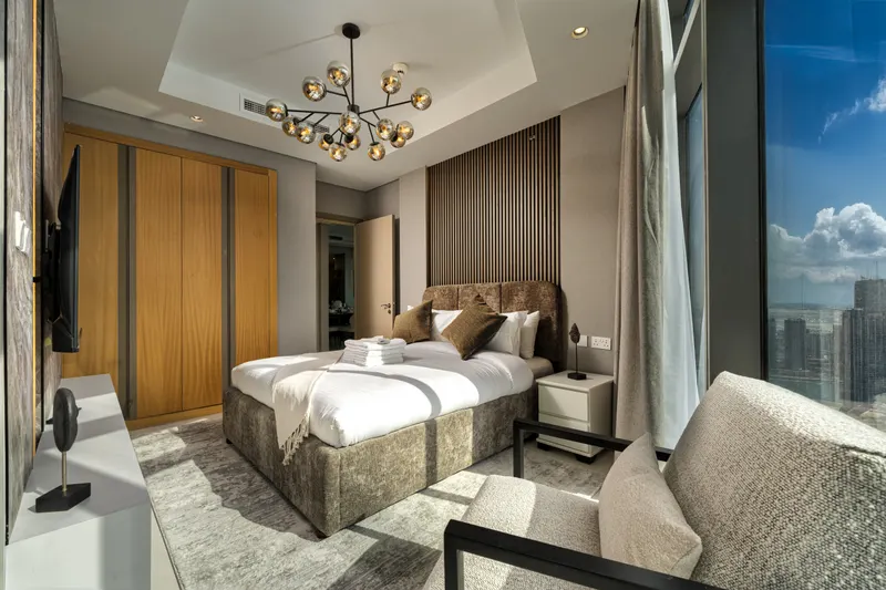 Stunning 2BR w/ Seaview- Infinity Pool & Burj View