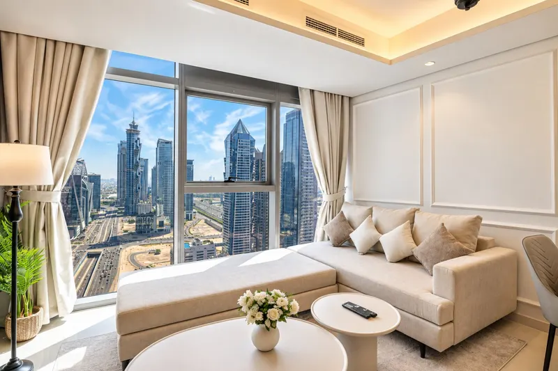 Dive Into Luxury: Infinity Pool w/ Burj View