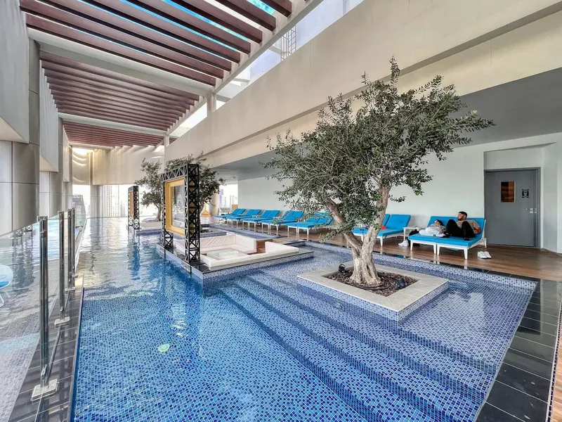 Dive Into Luxury: Infinity Pool w/ Burj View