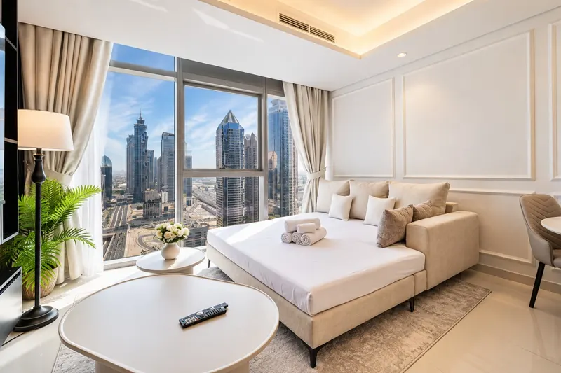 Dive Into Luxury: Infinity Pool w/ Burj View