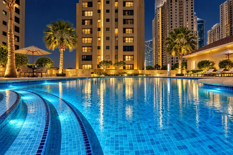2BR Dubai Eye View Unit - Beach & Steps to Marina
