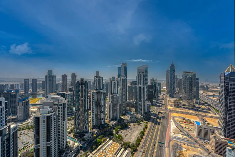 Prestige Infinity Pool with Burj Khalifa Views