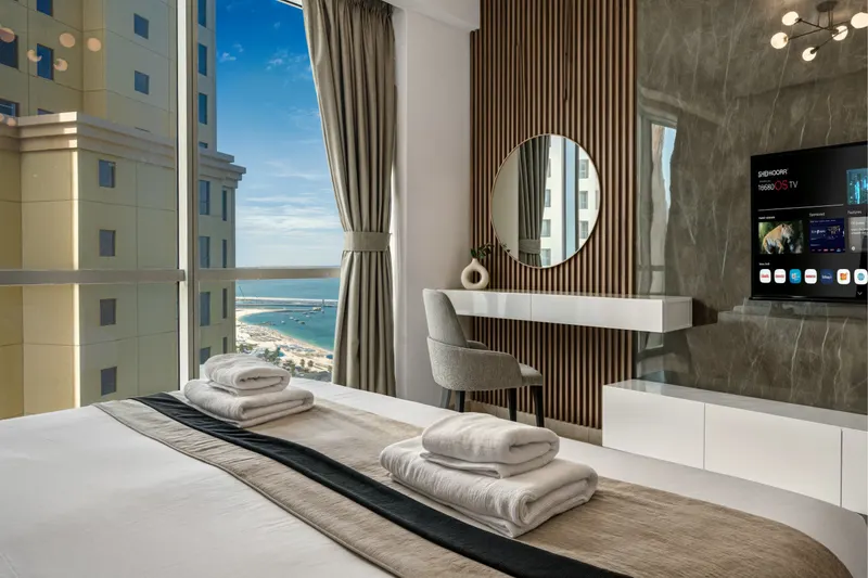 JBR Grande Living - Stunning Sea View, Pool & Gym