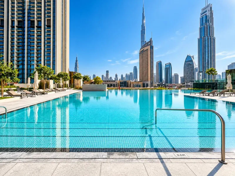 High-Rise Haven, Burj/Fountain View - Vast Outdoor