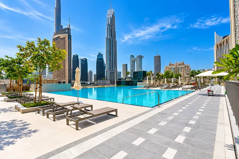 High-Rise Haven, Burj/Fountain View - Vast Outdoor