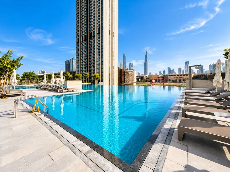 High-Rise Haven, Burj/Fountain View - Vast Outdoor
