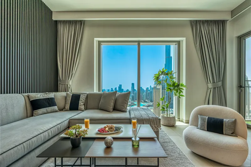 High-Rise Haven, Burj/Fountain View - Vast Outdoor