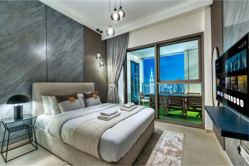 High-Rise Haven, Burj/Fountain View - Vast Outdoor