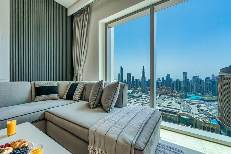 High-Rise Haven, Burj/Fountain View - Vast Outdoor