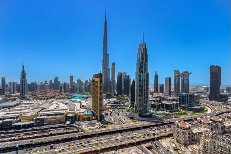 High-Rise Haven, Burj/Fountain View - Vast Outdoor