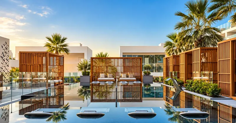 FIVE Palm Apt | Garden View + Pool/Beach Access