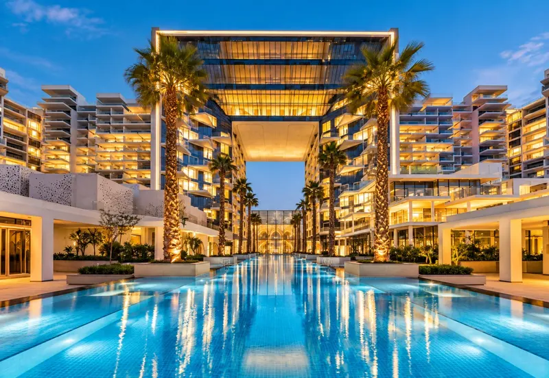 FIVE Palm Apt | Garden View + Pool/Beach Access