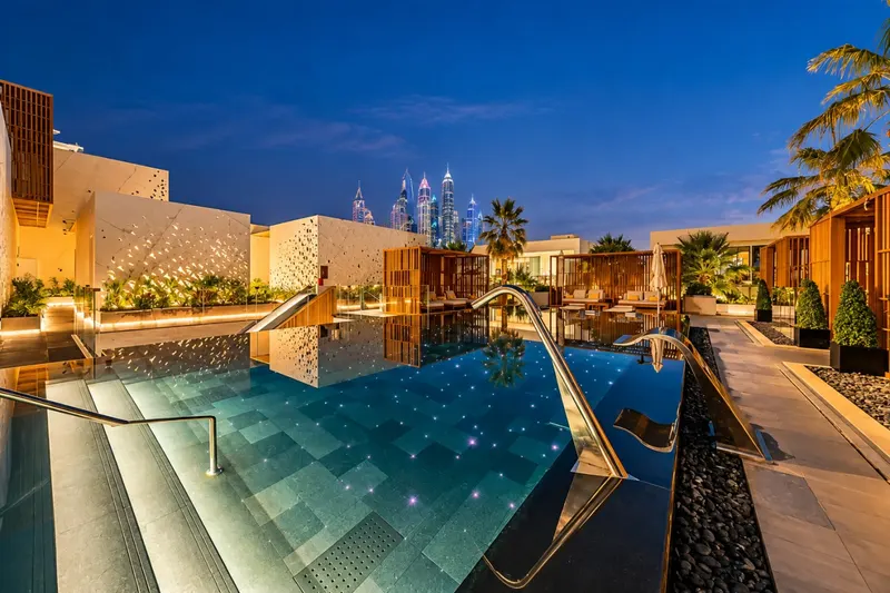 FIVE Palm Apt | Garden View + Pool/Beach Access
