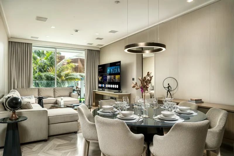 FIVE Palm Apt | Garden View + Pool/Beach Access