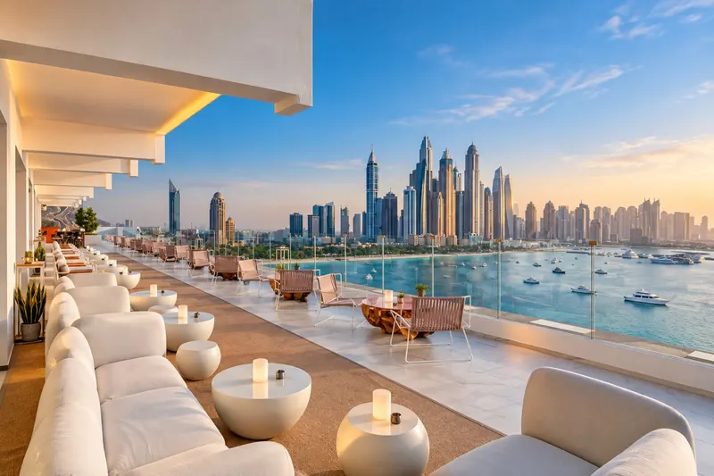FIVE PALM Gateway | View + Pool & Beach Access