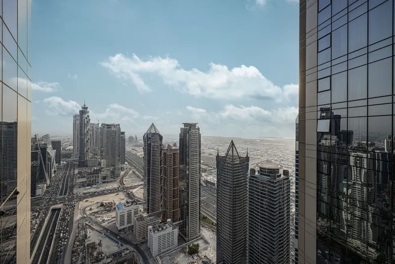 Immerse in Elegance: Infinity Pool w/ Burj View