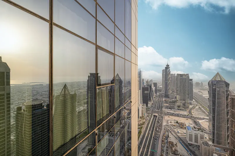 Immerse in Elegance: Infinity Pool w/ Burj View