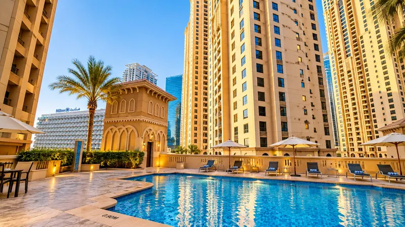 Dubai Marina Getaway | Beach Access & Iconic Views