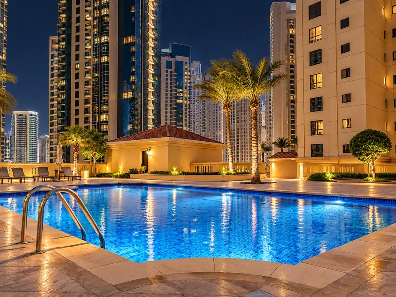 Dubai Marina Getaway | Beach Access & Iconic Views
