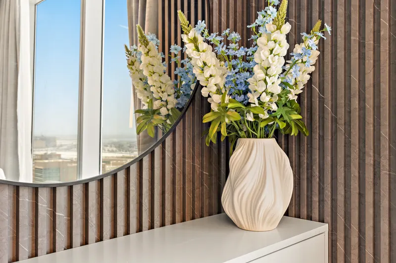 Elevate Your Stay: Scenic Views, Pool & Gym Access